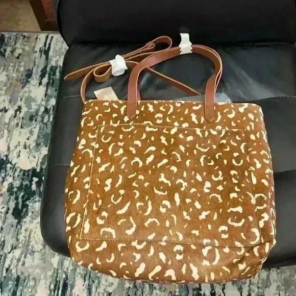 Madewell NWT cowhide tote bag purse - Picture 8 of 9